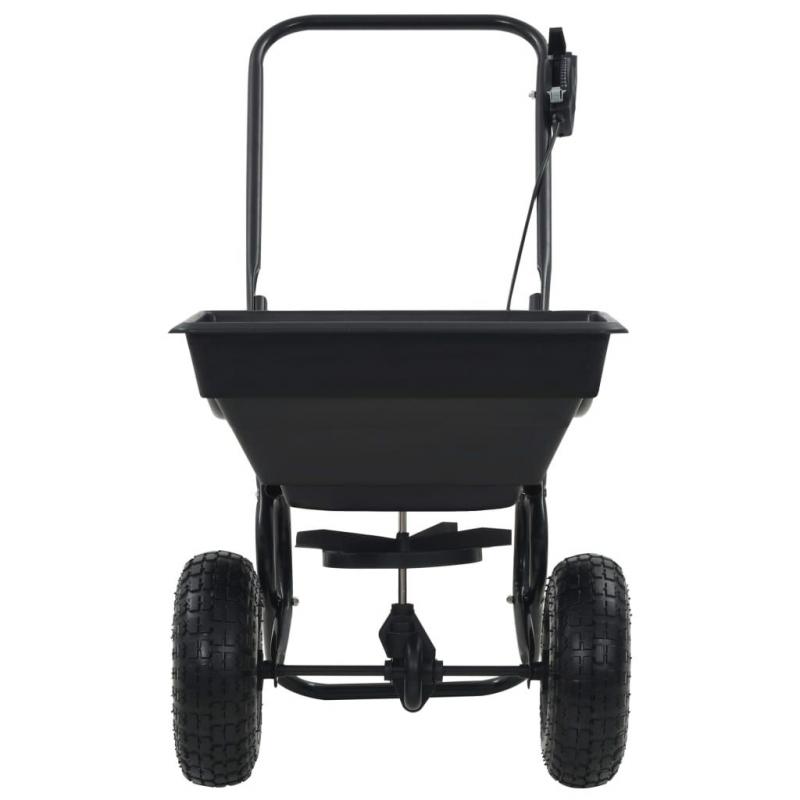Walk Behind Salt Spreader Pvc And Steel 92x46x70 Cm 15 L