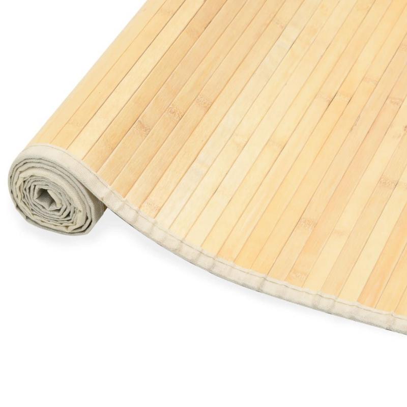 Rug Bamboo 100x160 Cm Natural