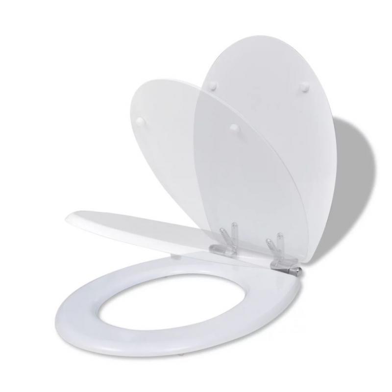 Toilet Seats With Soft Close Lids Mdf White