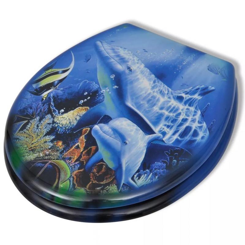 Toilet Seats With Hard Close Lids Mdf Dolphins