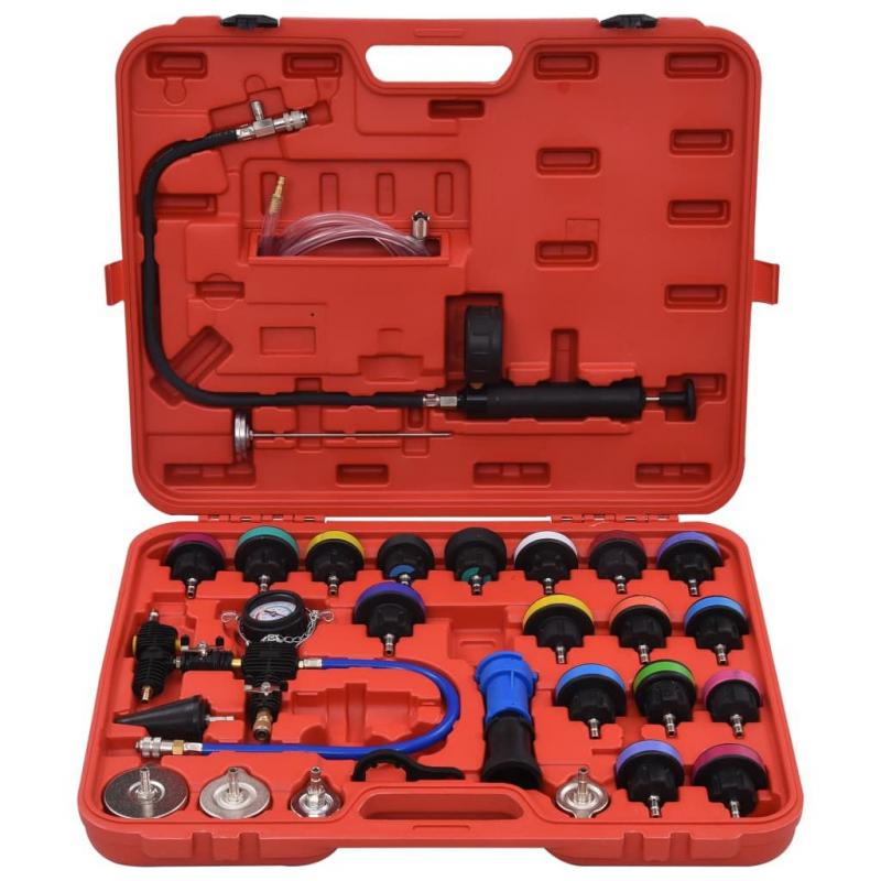 28 Piece Radiator Pressure Tester Kit