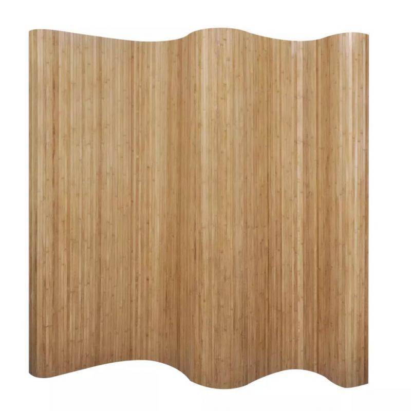 Room Divider Bamboo Natural 250x165 Cm