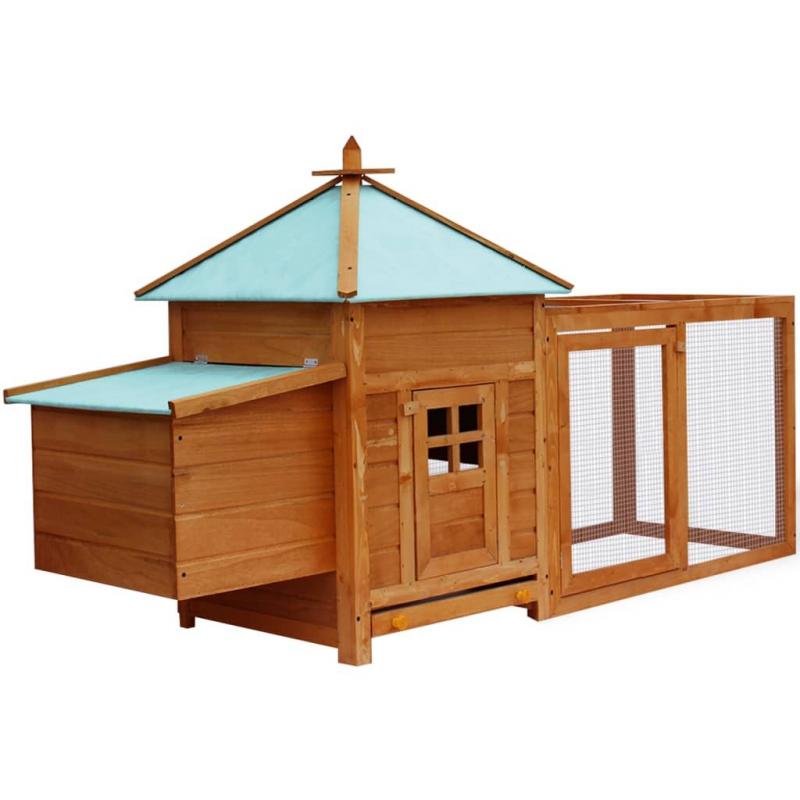 Plywood Outdoor Chicken Coop