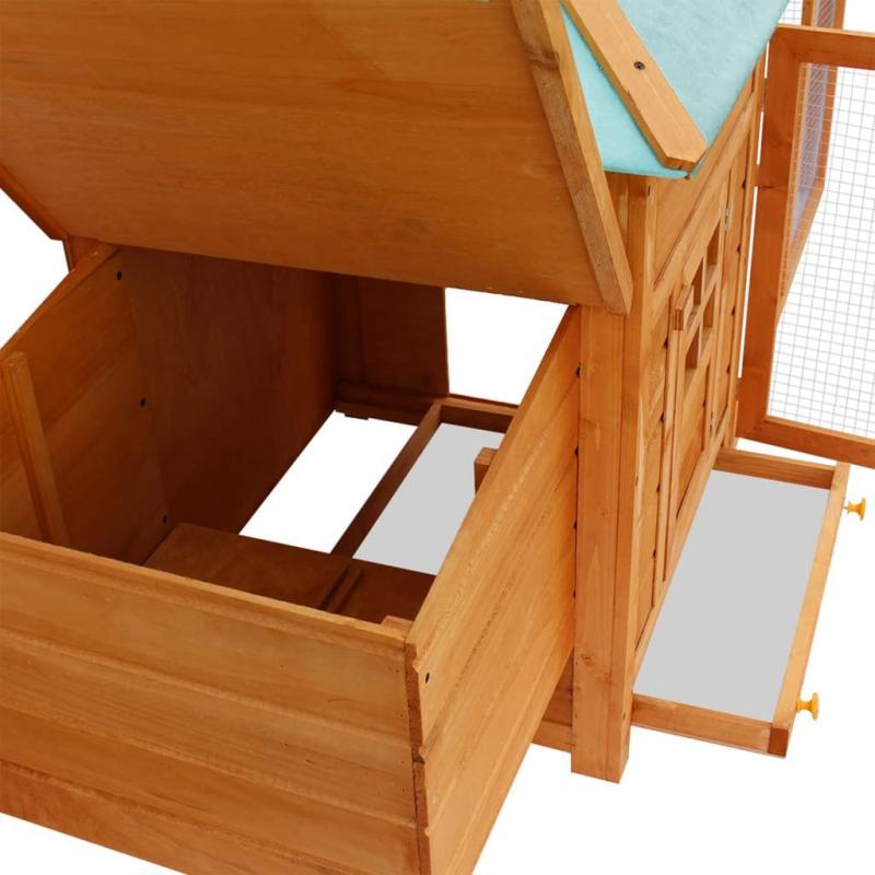 Plywood Outdoor Chicken Coop
