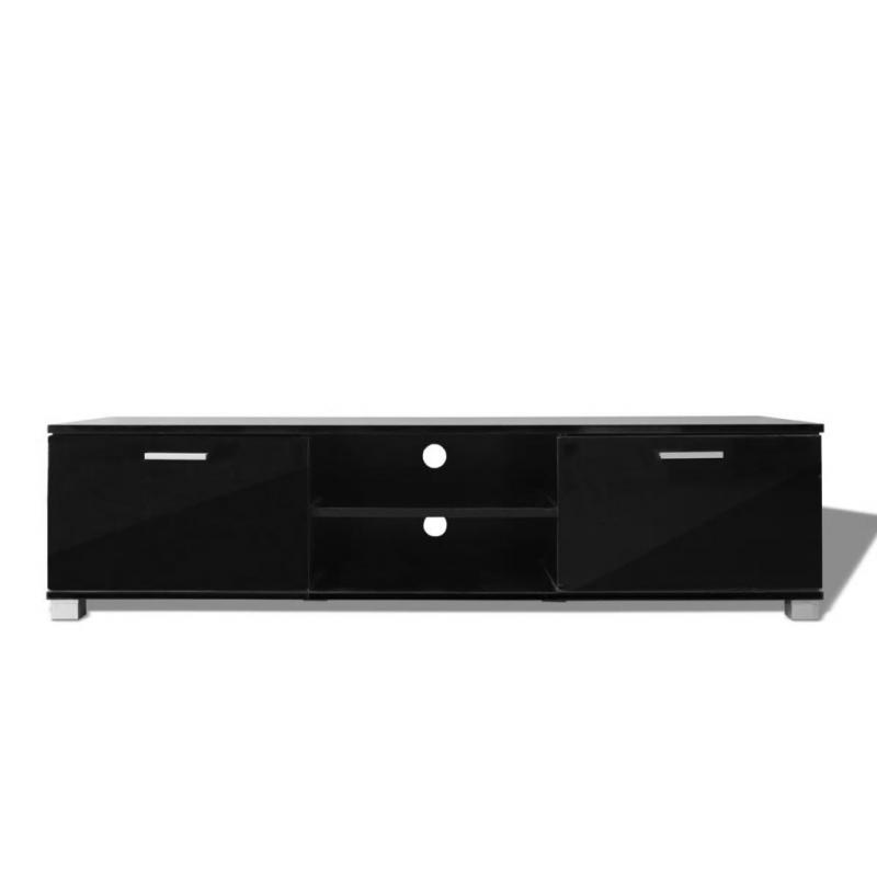 Tv Highgloss Black 140x40.3x34.7 Cm