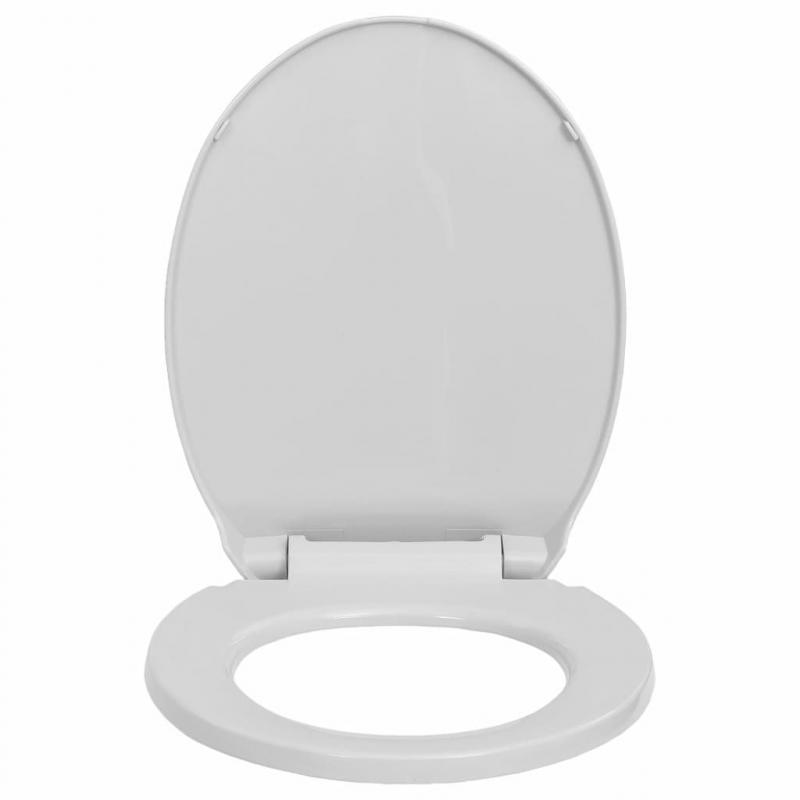 Softclose Toilet Seat Light Grey Oval