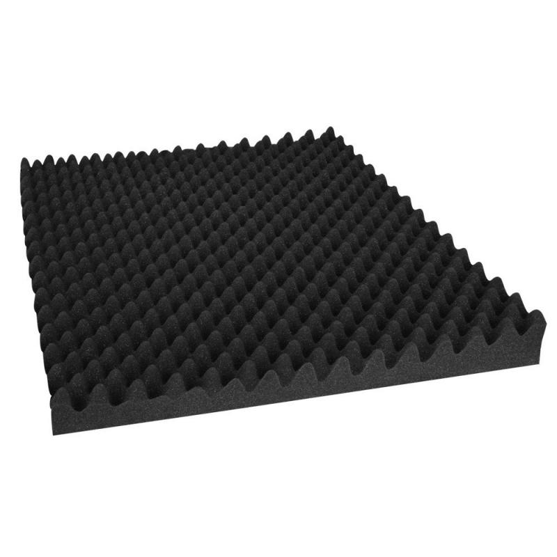 Set of 40 Acoustic Foam Eggshell
