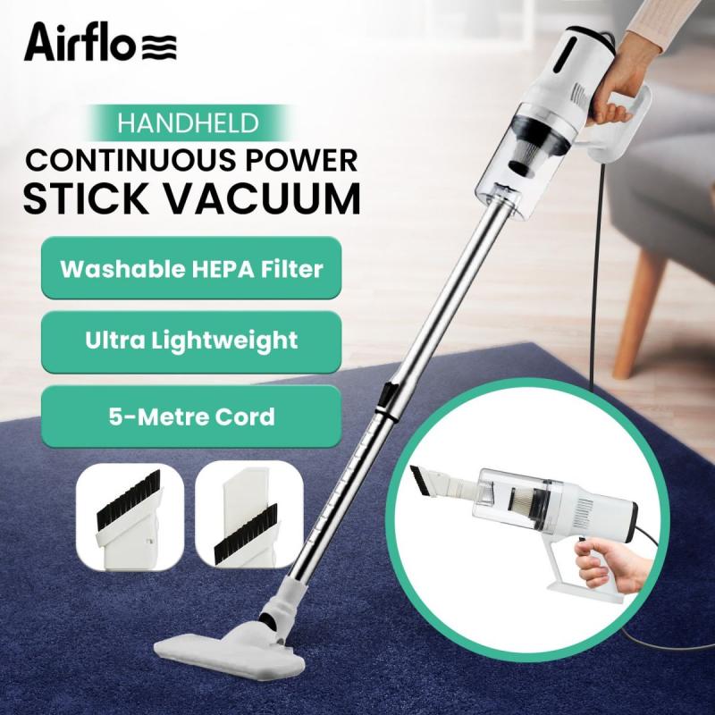 Airflo Handheld Continuous Stick Vacuum Cleaner Set