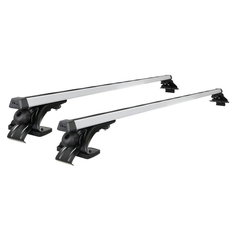 Universal Car Roof Rack 1450mm Cross Bars Adjustable Brackets 90kg