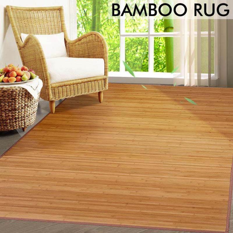 Villager Natural Bamboo Rug