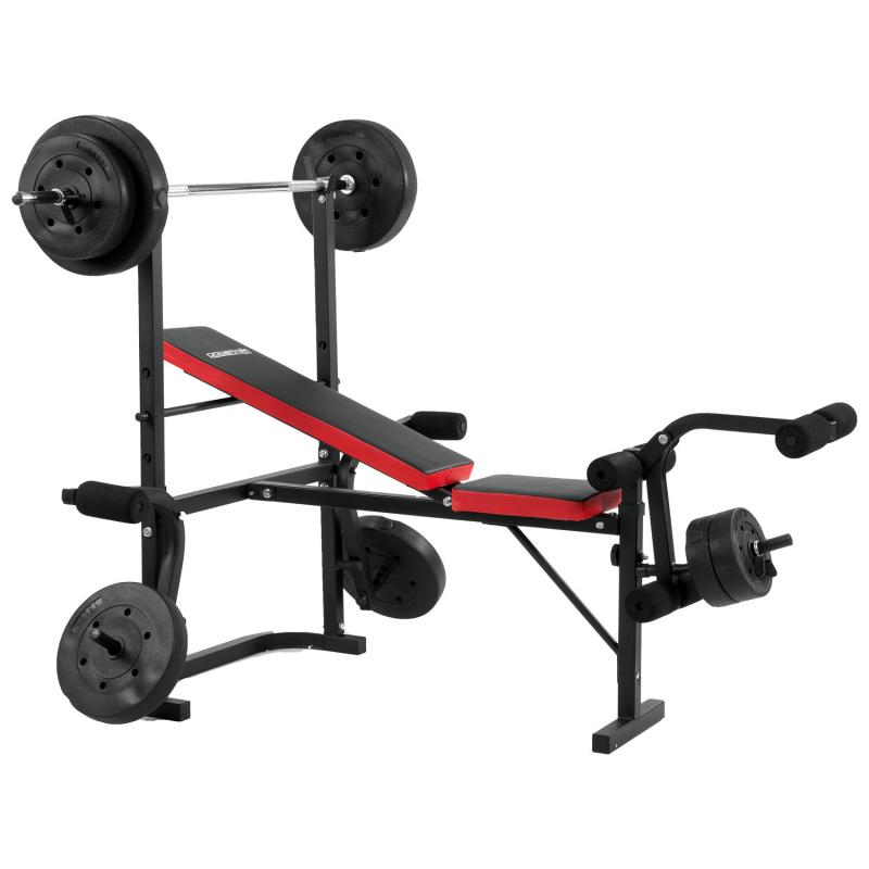 Powertrain Multi Home Gym Bench Press with Weights