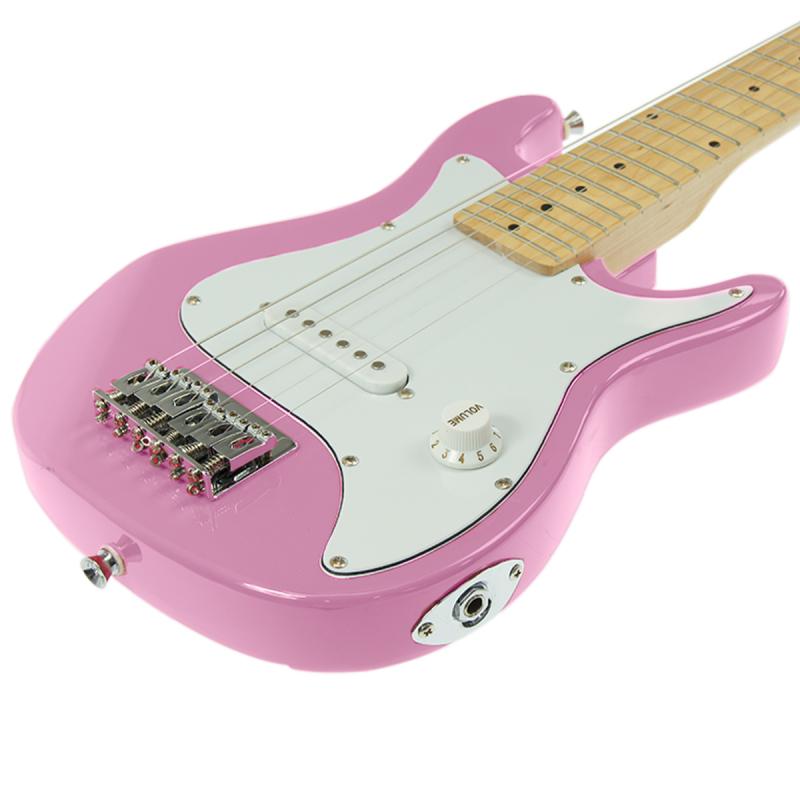 Karrera Childrens Electric Guitar Pack Pink