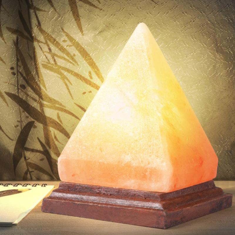 Salt Lamp Globes USB Himalayan Natural Crystal Rock Cord Night Light