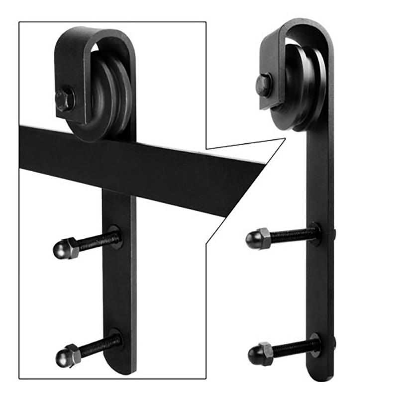 Sliding Barn Door Hardware Black