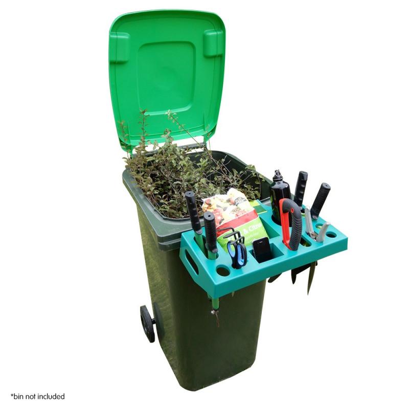 VASS Garden Tool Wheelie Bin Caddy