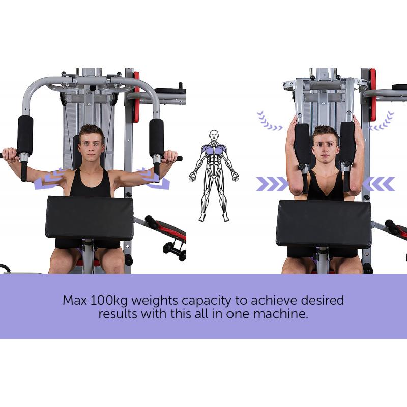 Powertrain MultiStation Home Gym with weights Multi Station Home Gyms
