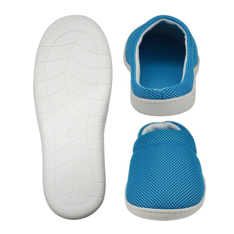 Unisex Antifatigue Bamboo Gel Slippers Large