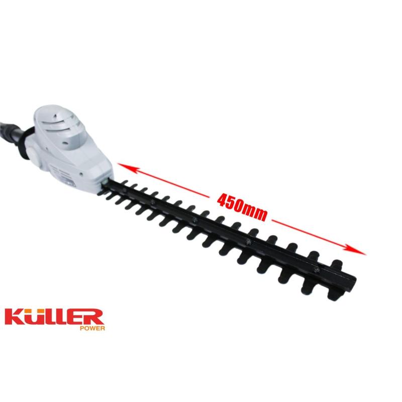 KULLER Corded Electric Pole Chainsaw / Hedge Trimmer Multi function