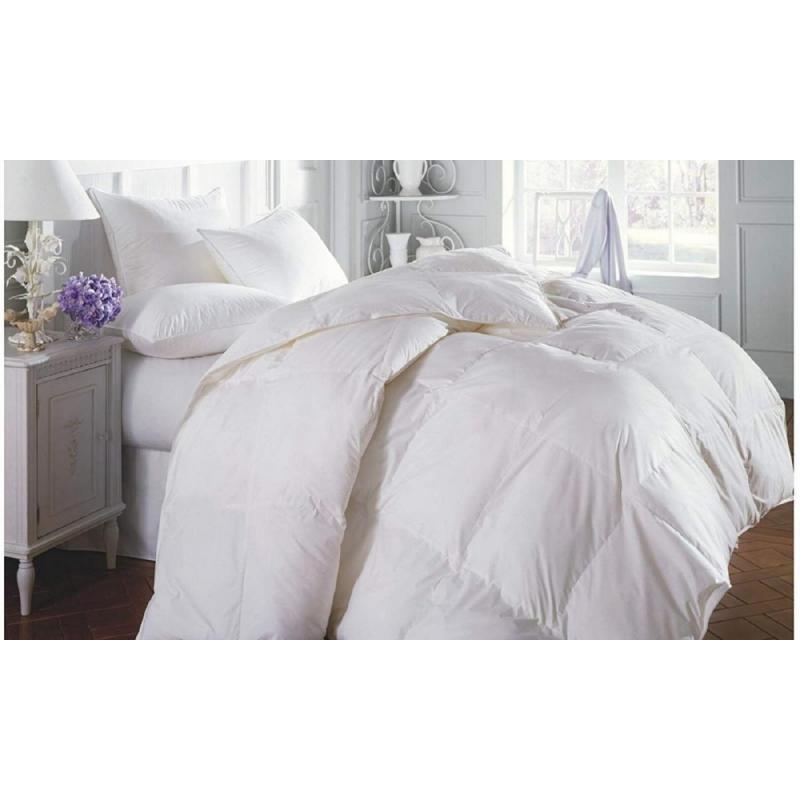 Duck Feather & Down Quilt and Pillows 2 Pack Combo Double White