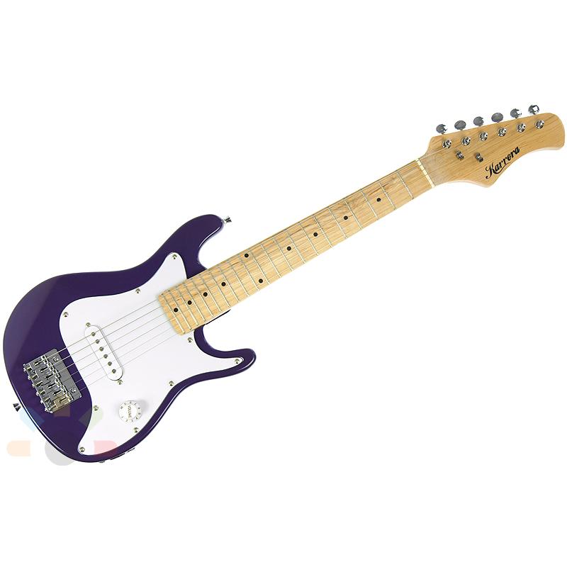 Karrera Childrens Electric Guitar Pack Purple