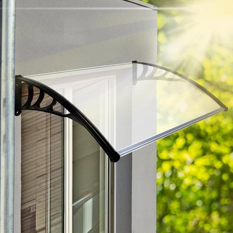Window Door Awning Canopy UV Patio Sun Shield Rain Cover DIY 1M x1.2M