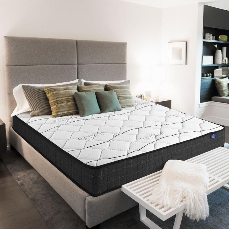 Bedding King Single Mattress Bed Medium Firm Foam Bonnell Spring 16cm