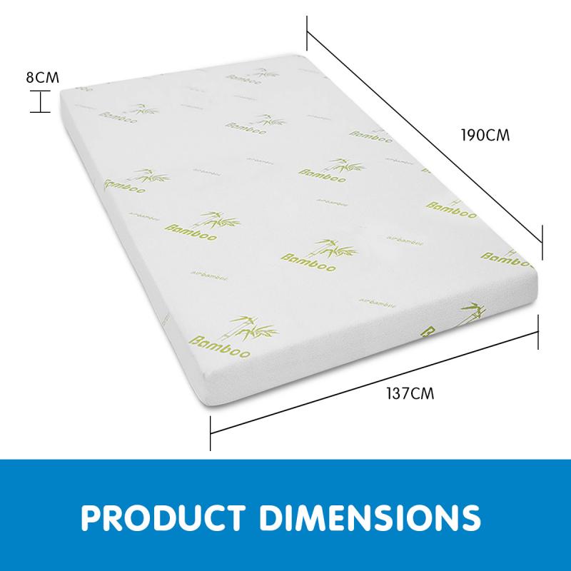 Cool GEL Memory Foam Mattress Topper Double