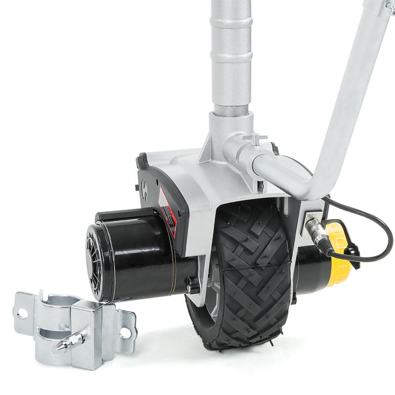 Gen2 Mini Mover 12V 550W Electric Motorised Jockey Wheel Silver