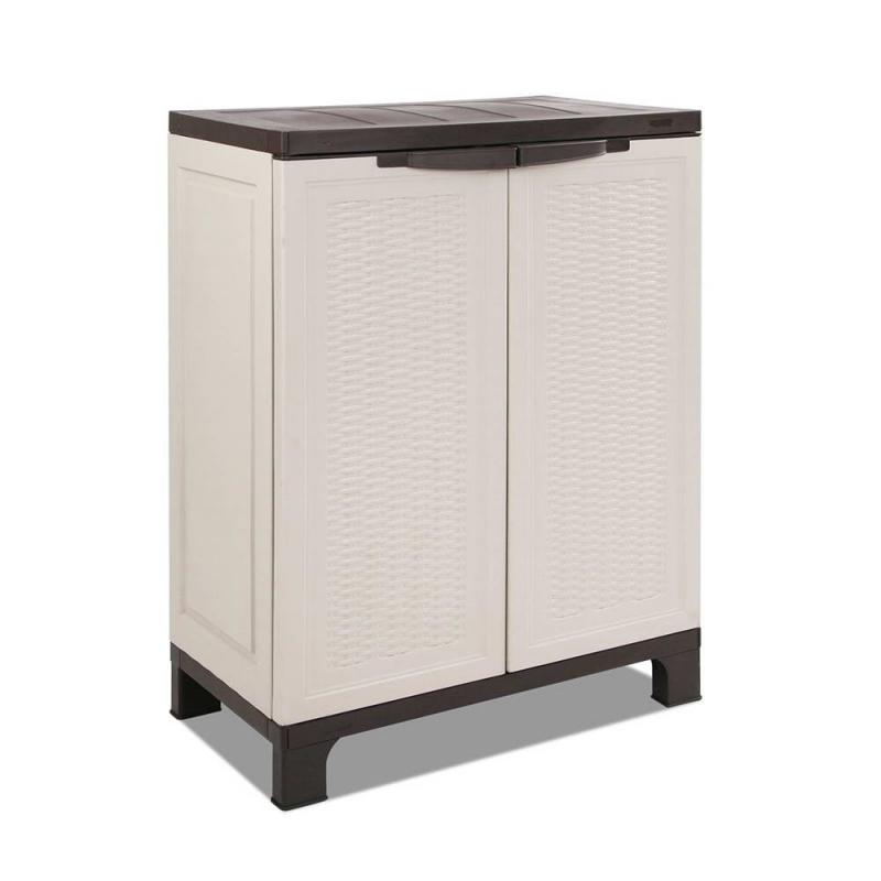 Outdoor Lockable Half Size Adjustable Cupboard L2F