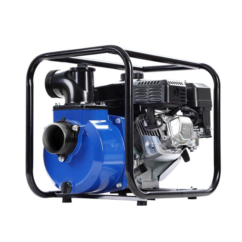 8HP 3 Petrol Water Pump Garden Irrigation Transfer Blue