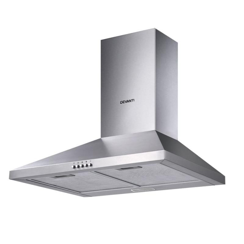 Range Hood 60cm 600mm Kitchen Canopy Stainless Steel Rangehood