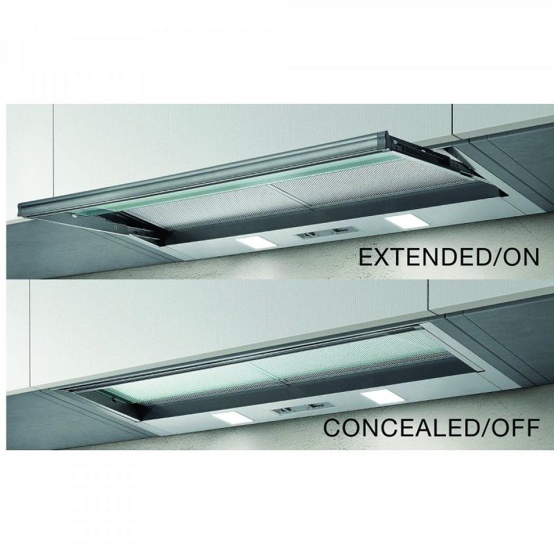 Kleenmaid Concealed Slide Out Rangehood 90cm RHSOG91