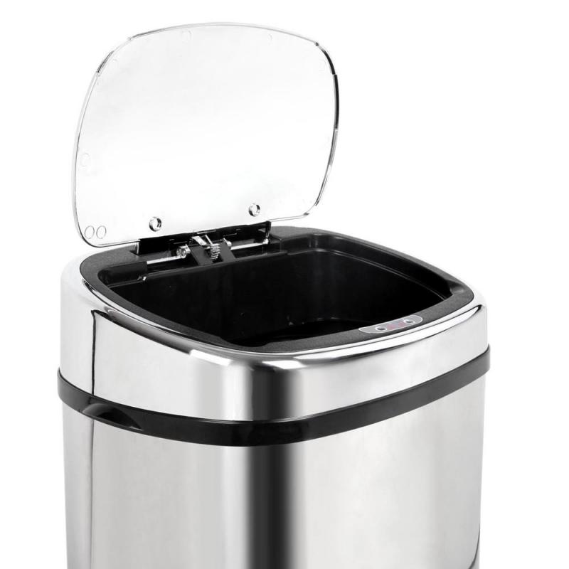 68L Stainless Steel Motion Sensor Rubbish Bin