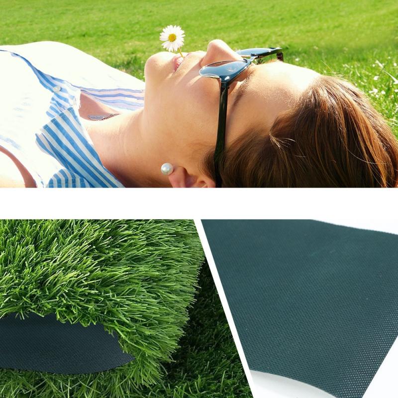 Self Adhesive Synthetic Turf Artificial Grass Lawn Tape 10mx15cm