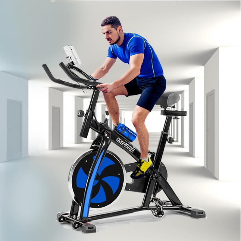 Powertrain XJ91 Home Gym Exercise Bike Blue