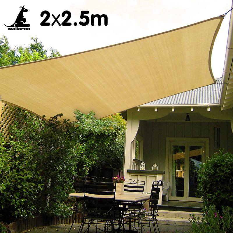 Wallaroo Shade sail 2x2.5m rectangle
