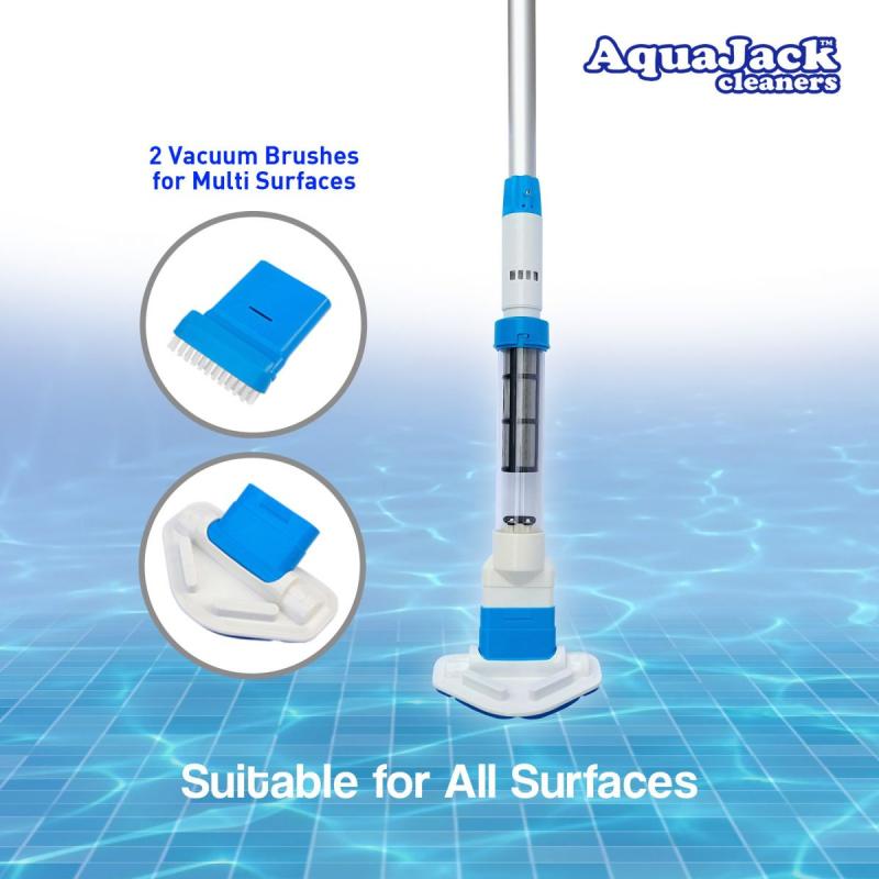 Aquajack SPA65 Portable Rechargeable Spa and Pool Vacuum Cleaner