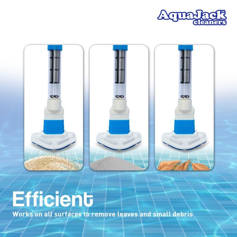 Aquajack SPA65 Portable Rechargeable Spa and Pool Vacuum Cleaner