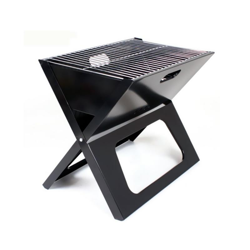 Portable Grill Foldable Folding Charcoal Bbq Camping Picnic Barbecue