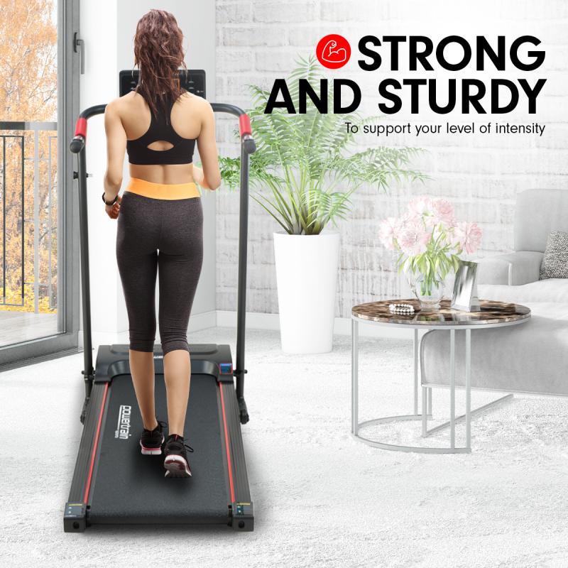 Powertrain V25 Foldable Treadmill Home Gym Cardio Walk Machine