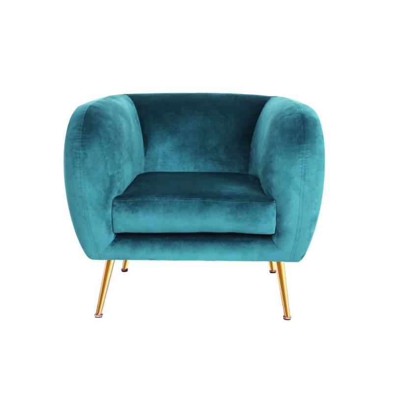 Armchair Lounge Sofa Accent Chairs Armchairs Couch Velvet Green