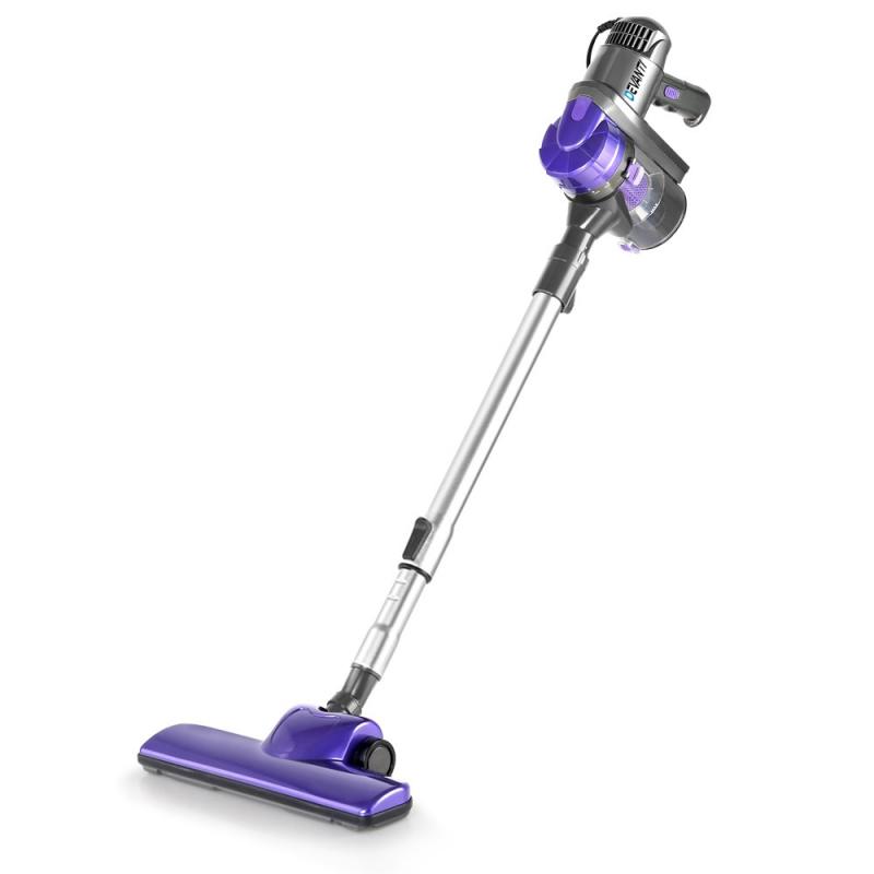 Corded Handheld Bagless Vacuum Cleaner Purple and Silver