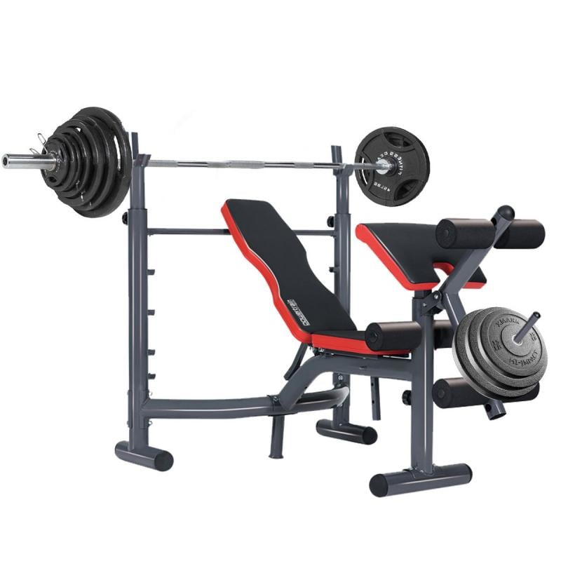 Powertrain Adjustable Weight Bench Home Gym Bench Press 302