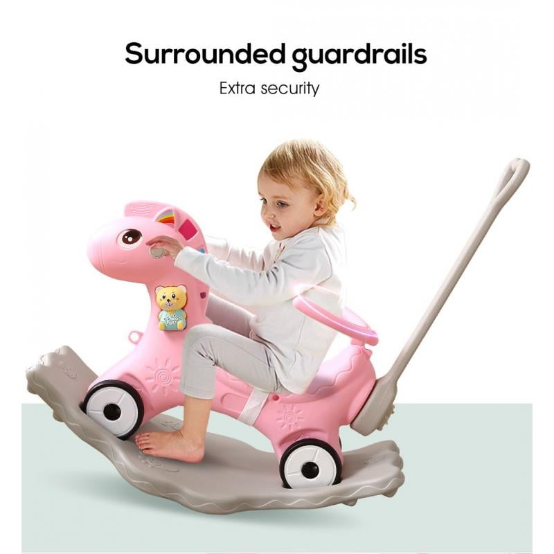 Bo Peep 2 in 1 Balance Bike And RockerPink