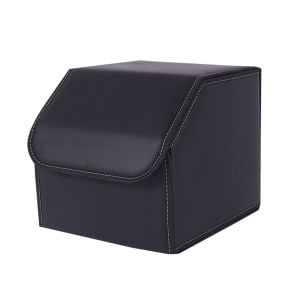Car Boot Trunk Cargo Organizer Portable Storage Box Black Small