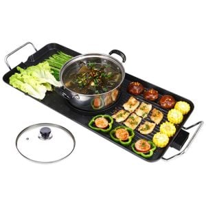 SOGA Electric Steamboat Asian Hot Pot Soup Maker Hotpot Grill