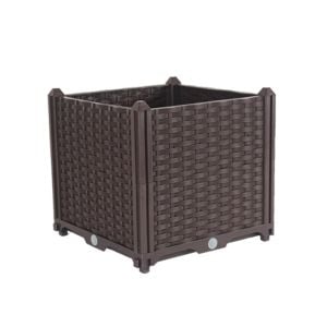 40cm Raised Planter Box Flower Outdoor Plastic Plants Garden Bed