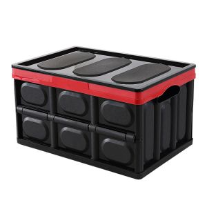 1pk 55L 53x35x29 Cm Collapsible Truck Storage Bins