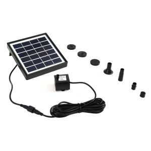 Solar Fountain Water Pump Kit  Pool Submersible Outdoor Garden 1.5W