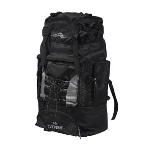 Black 80L Large Waterproof Travel Backpack Camping Hiking Luggage